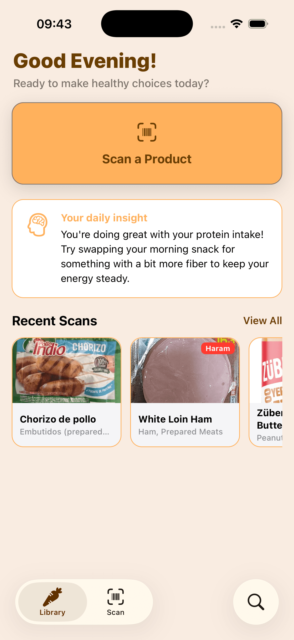 Fudiqo app home screen preview